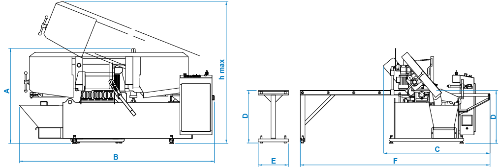  Full Automatic Bandsaw Machine