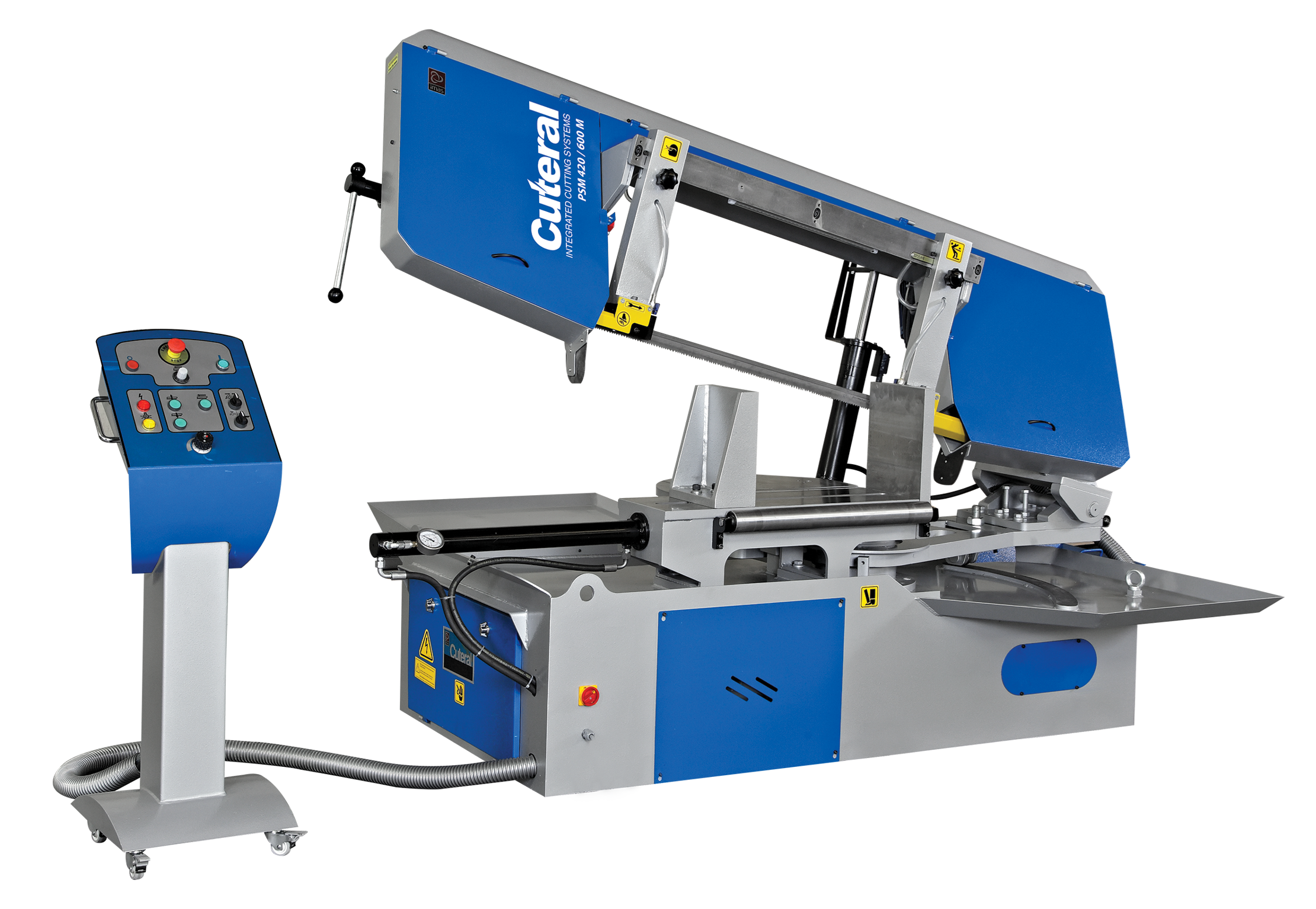 Semi Automatic Miter Bandsaw Machine