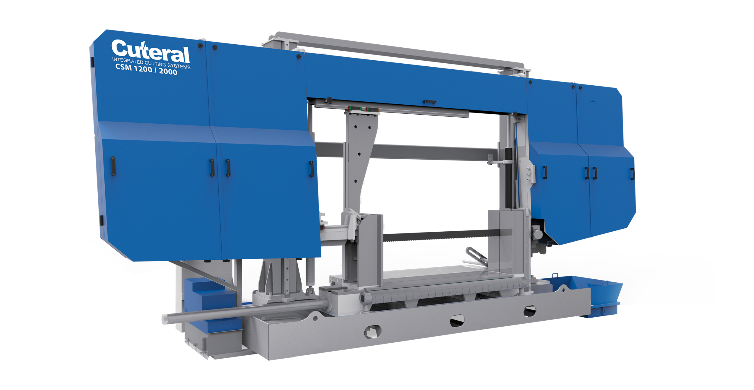 Semi Automatic Double Column Hydraulic Bandsaw Machine